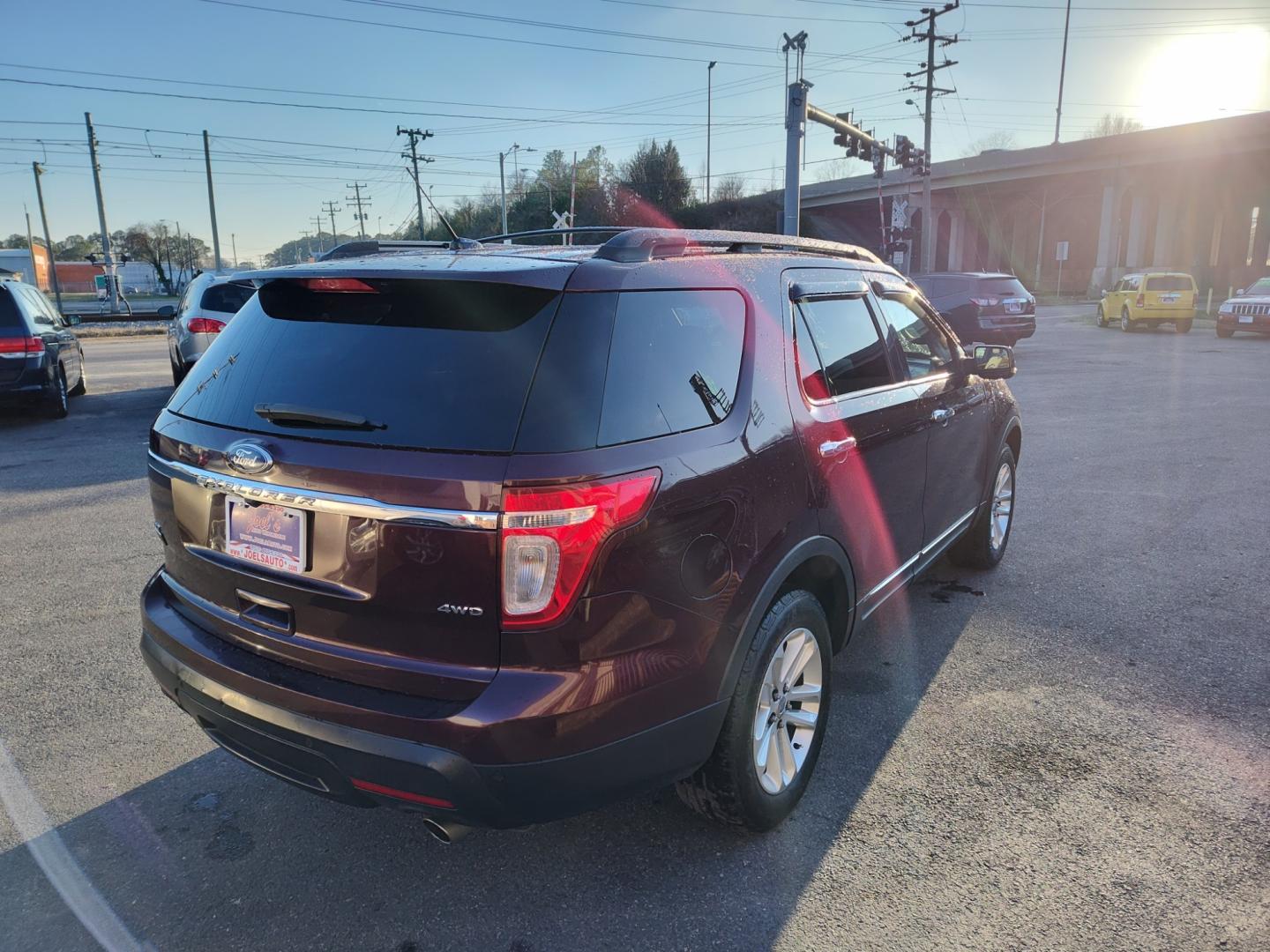 2011 Burgundy Ford Explorer (1FMHK8D8XBG) , located at 5700 Curlew Drive, Norfolk, VA, 23502, (757) 455-6330, 36.841885, -76.209412 - Photo#16